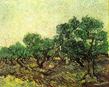 Cueillette d’olives 2 Vincent van Gogh Peinture à l'huile